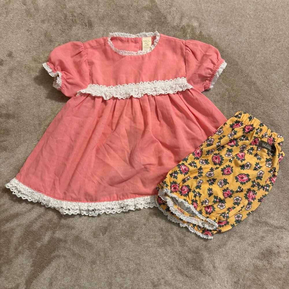 Matilda Jane Sleepy Jean Pajama Set Brilliant Daydream Pink Yellow Floral 4